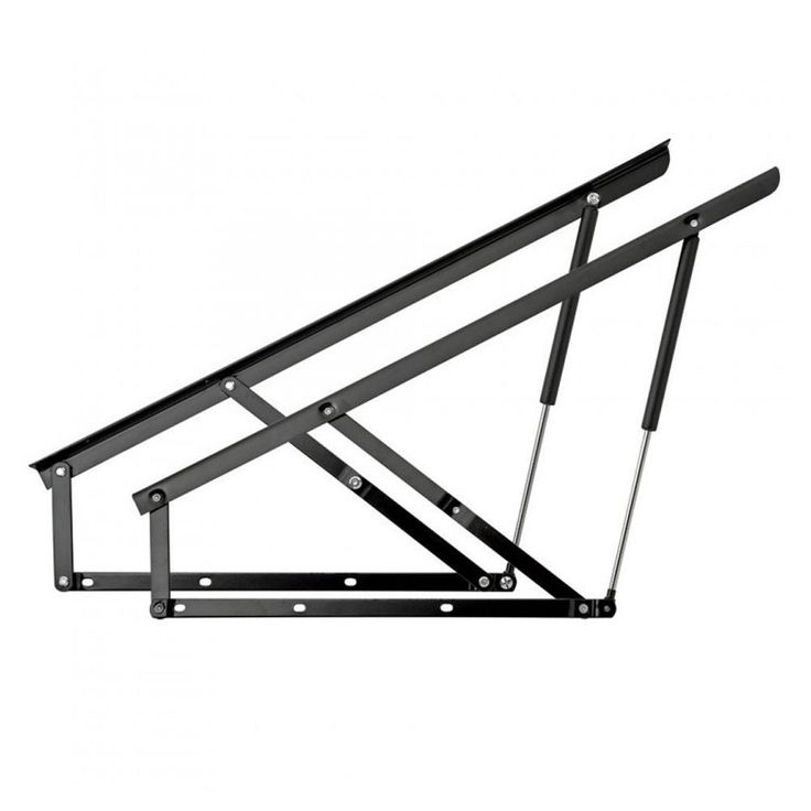 Gas Spring-Assisted 110 lbs. Storage Single Bed Side/End Lift Mechanism