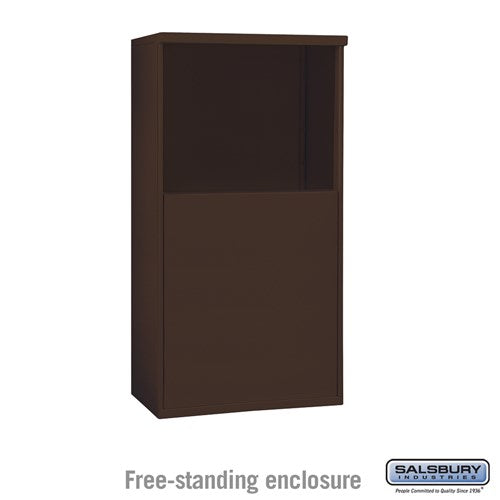 Free-Standing Enclosure for 3706 Double Column Unit - Bronze