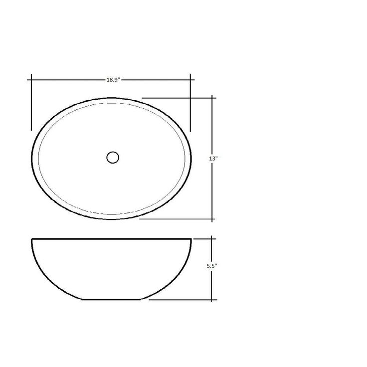 Katelyn Vessel Sink in Travertine