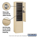 11-Door High Free-Standing 4C Horizontal Mailbox with USPS Access
