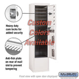 Free-Standing 4C Horizontal Mailbox Unit with Customizable Options