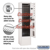 Free-Standing 4C Horizontal Mailbox Unit with Customizable Options