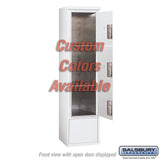 Free-Standing 4C Horizontal Mailbox Unit with Parcel Lockers and ADA Compliance