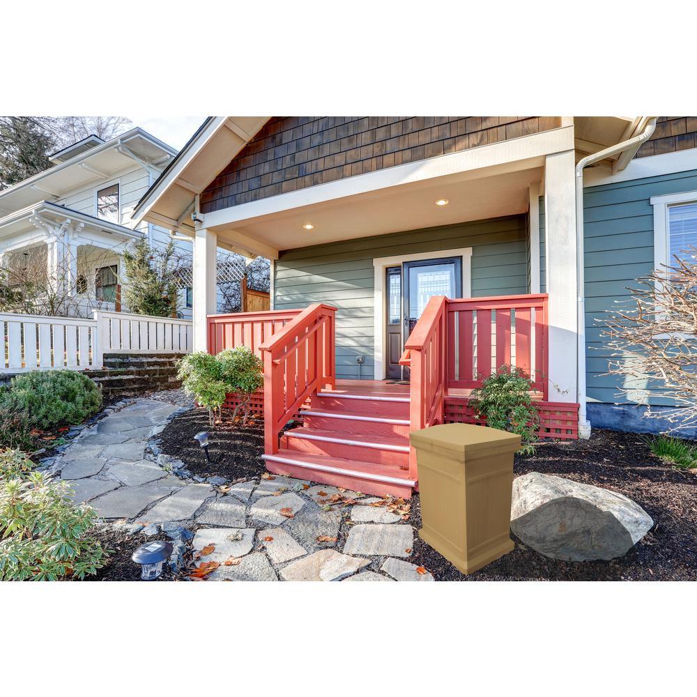 Oak Standard Vertical Architectrual ParcelWirx Delivery Drop Box - Super Arbor