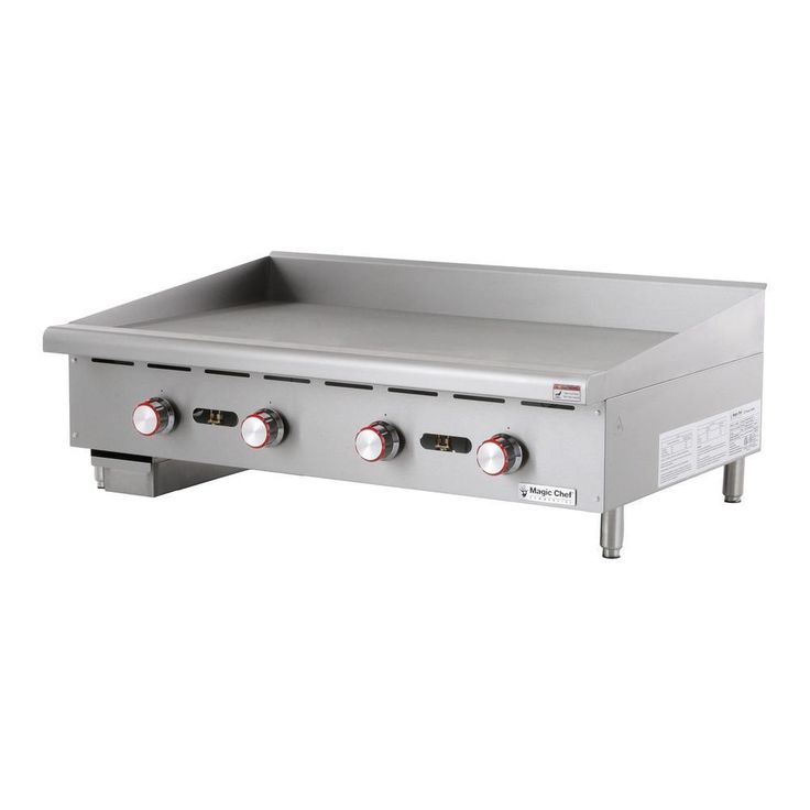 Commercial 48 in. Thermostatic Countertop Griddle