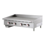 Commercial 48 in. Thermostatic Countertop Griddle
