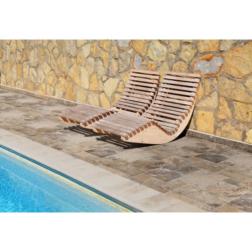 Silver Pattern Tumbled Travertine Paver Kit (10-Kits/160 Sq. ft. / Pallet) - Super Arbor