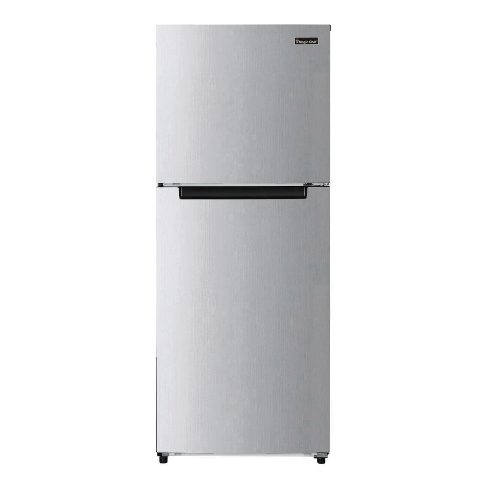 10.1 cu. ft. Top Freezer Refrigerator in Black - Super Arbor