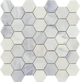 Emser Winter Frost Marble Mosaic and Field Tile Collection – Natural Stone (Multiple Sizes, 12x12 Sheets)
