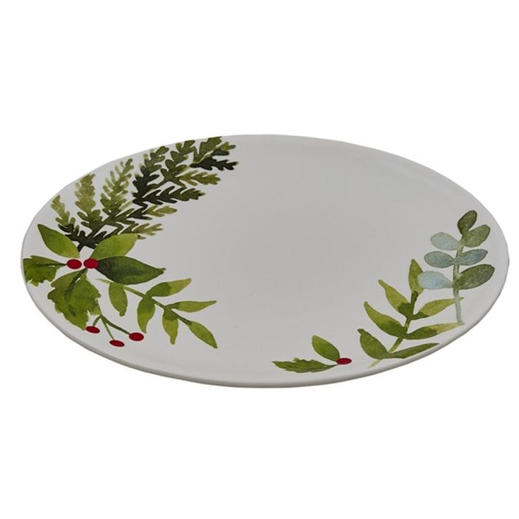Winterberry Ceramic Platter