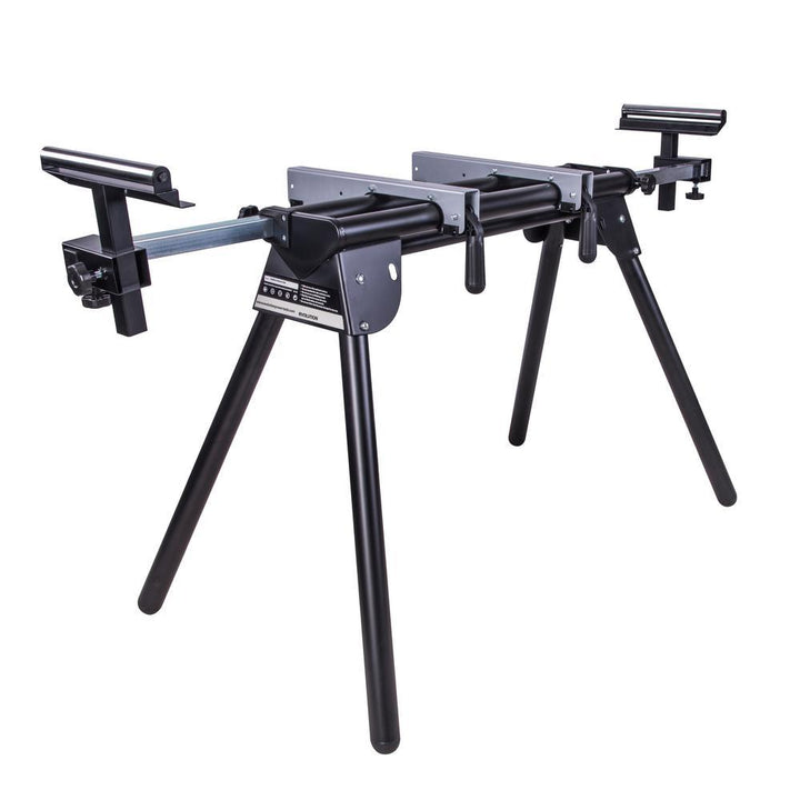 Compact Folding Miter Saw Stand with Quick Release Mounting Brackets - Super Arbor