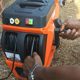 YARD FORCE 1800 PSI 1.2 GPM Electric Pressure Washer with Live Hose Reel and Turbo Nozzle