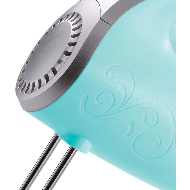 5-Speed Blue Lightweight Electric Hand Mixer