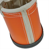 Hard-Body Bucket, 14-Pocket Oval Bucket, Orange/White - Super Arbor
