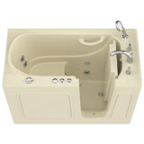 HD Series 60 in. Right Drain Quick Fill Walk-In Whirlpool Bath Tub with Powered Fast Drain in White - Super Arbor