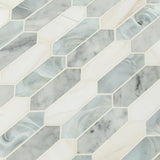 MSI Cienega Springs 10 in. x 13.78 in. x 6mm Textured Picket Multi-Surface Mesh-Mounted Mosaic Tile (14.4 sq. ft./Case)