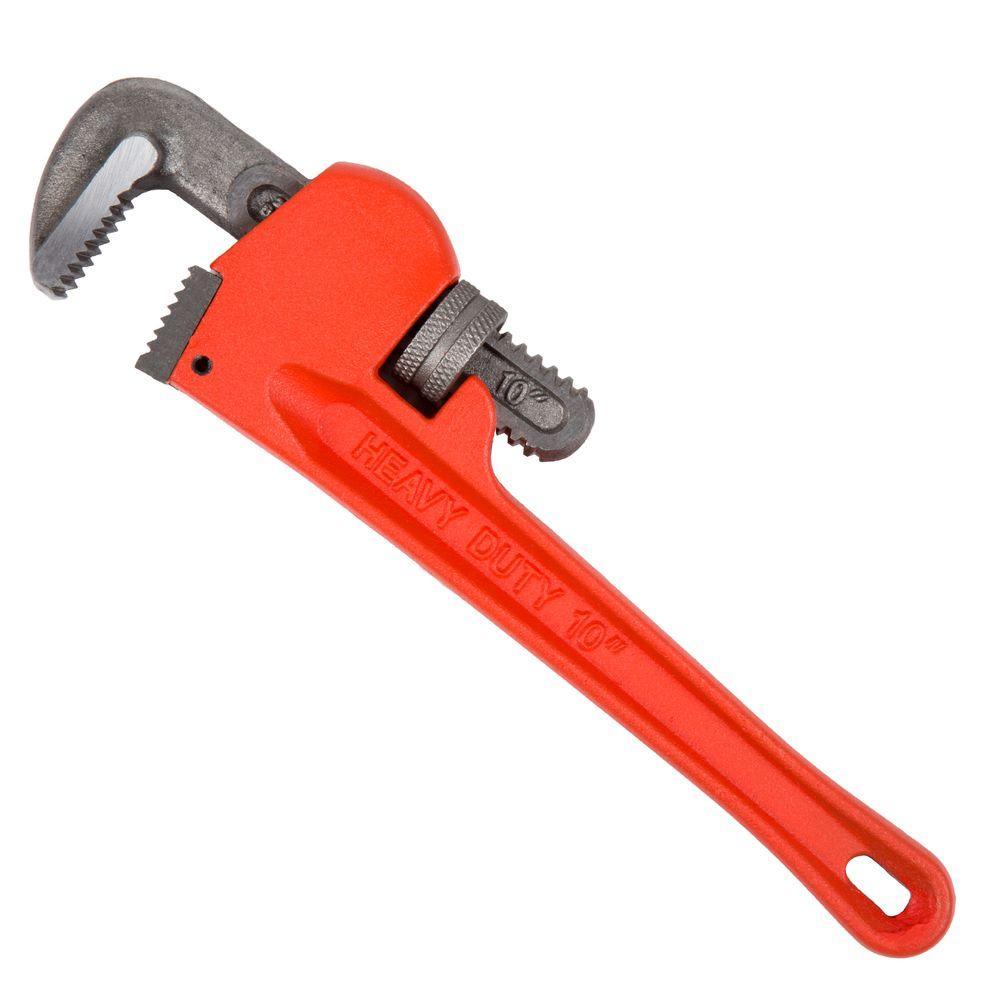 Cast Iron Heavy Duty Pipe Wrench Set with Storage Pouch (3-Piece) - Super Arbor