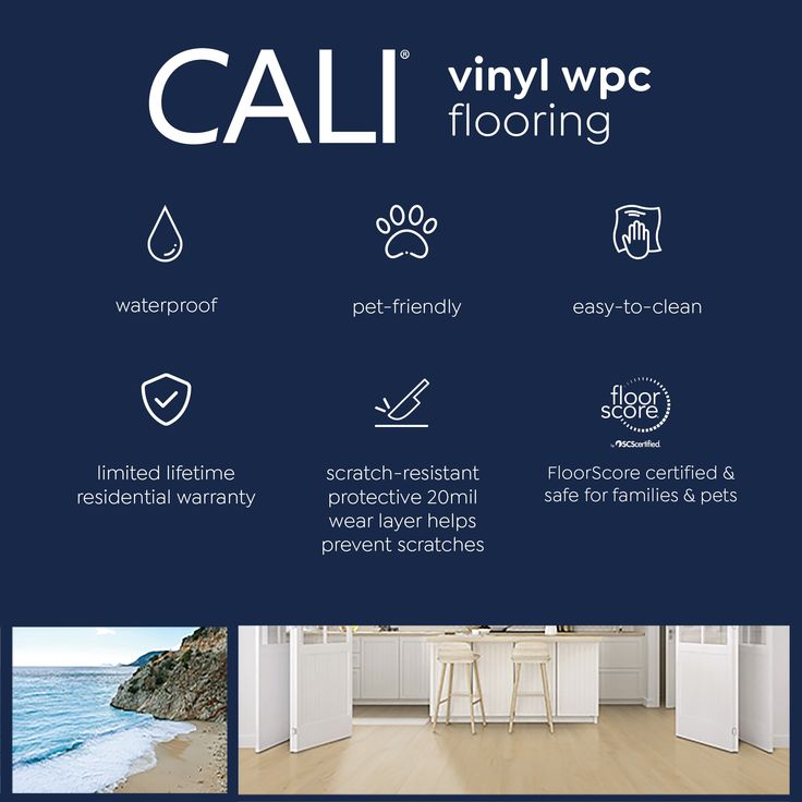 CALI Legends Saltwater Oak White 20-mil x 9-in W x 60-in L Waterproof Interlocking Luxury Vinyl Plank Flooring (22.44-sq ft/ Carton)