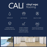 CALI Legends Saltwater Oak White 20-mil x 9-in W x 60-in L Waterproof Interlocking Luxury Vinyl Plank Flooring (22.44-sq ft/ Carton)