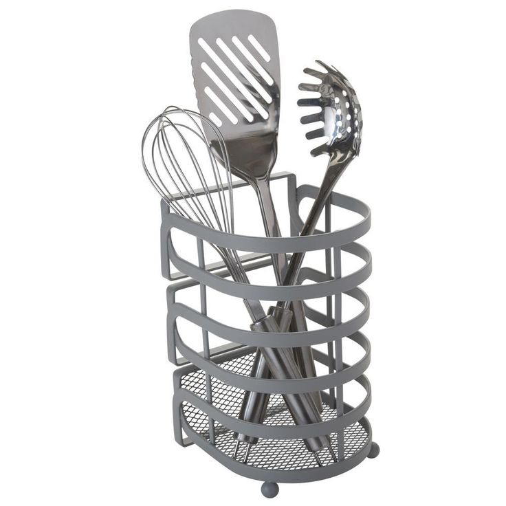 Grey Utensil Holders