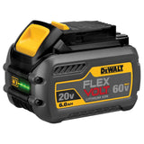 FLEXVOLT 60-Volt MAX Lithium Ion Cordless Brushless 6-1/2 in. Track Saw Kit with Bonus FLEXVOLT 20/60-Volt MAX Battery - Super Arbor