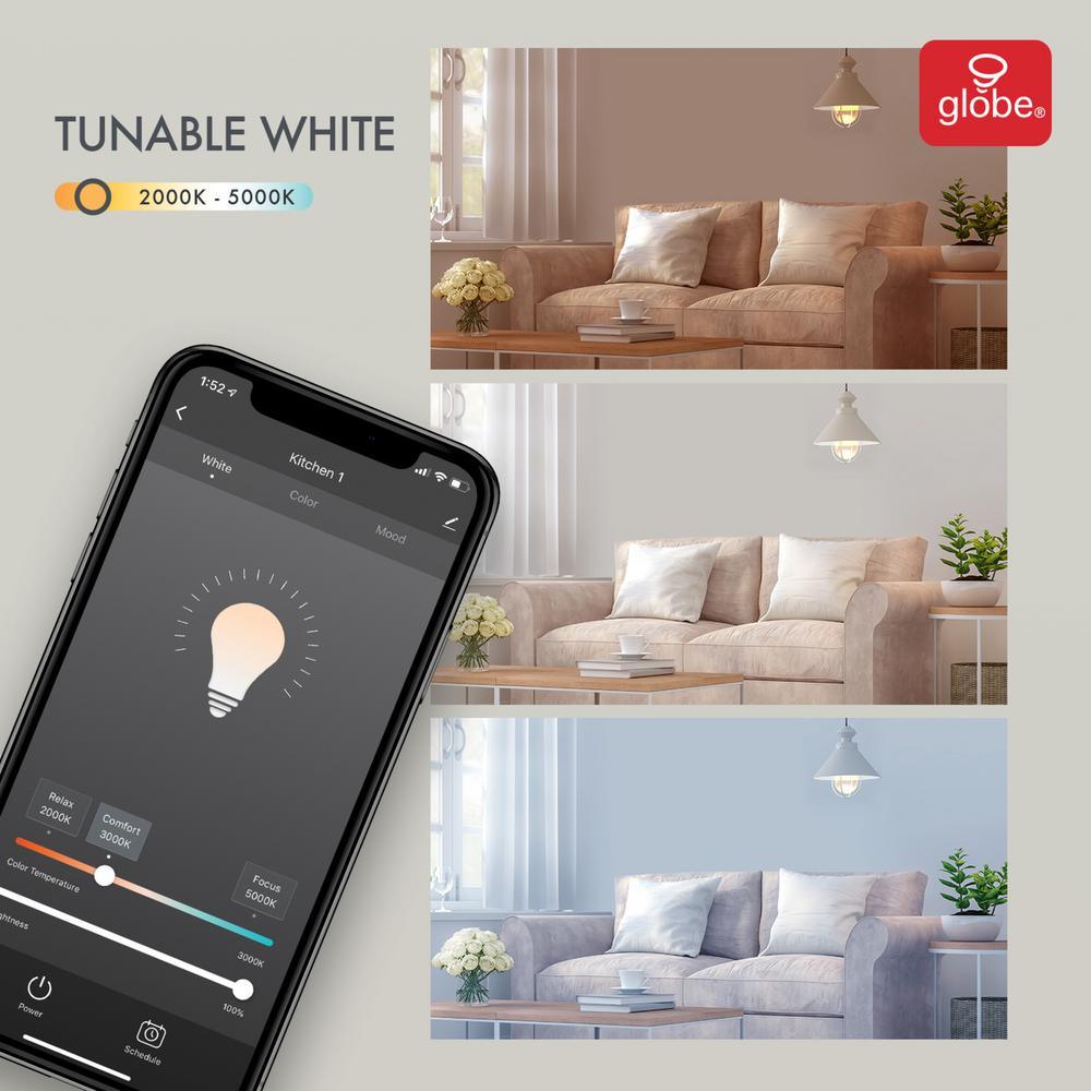 Wi-Fi Smart Starter Kit, No Hub Required, Voice Activated, 1x Wi-Fi Smart Plug, 2x Wi-Fi Smart Tunable LED Bulbs - Super Arbor