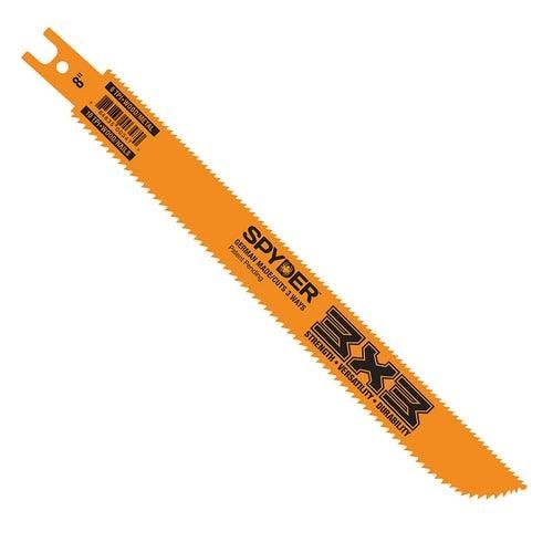 Spyder 8-in 6/10-TPI Wood/Metal Cutting Reciprocating Saw Blade