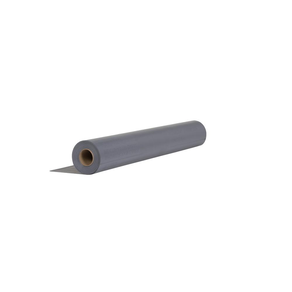 4 ft. x 50 ft. Gray PVC Shower Pan Liner Roll - Super Arbor