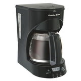 12-Cup Programmable Black Drip Coffee Maker with Automatic Shut-Off