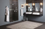 Moen Arris 13.85-in x 8.9-in Chrome Double-Sided Magnifying Wall-Mounted Vanity Mirror