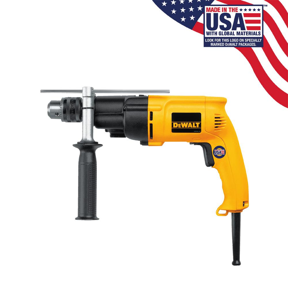 7.8 Amp 1/2 in. Variable Speed Reversing Dual-Range Hammer Drill - Super Arbor
