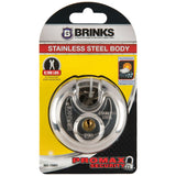 Brink's 70mm Promax Security Stainless Steel Discus Padlock