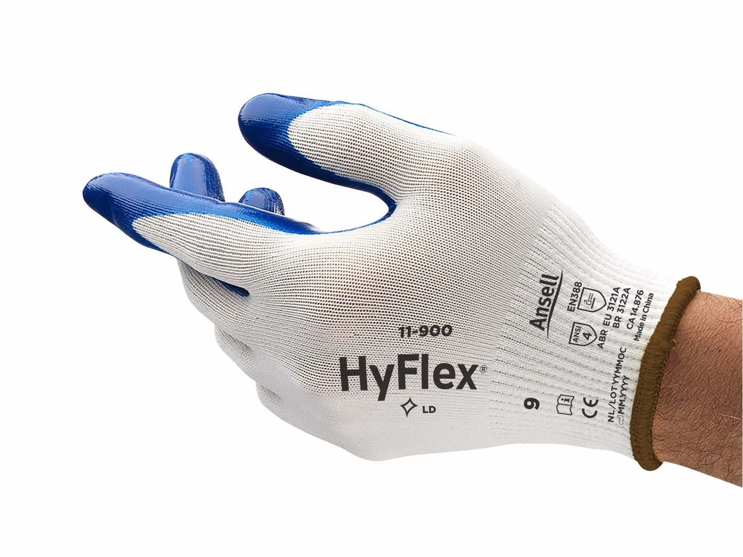 HYFLEX Nitrile Coated General Purpose Gloves - Large