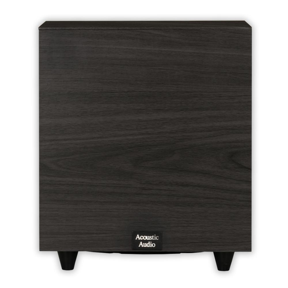 Home Theater Powered Subwoofer Black Down Firing Sub - Super Arbor