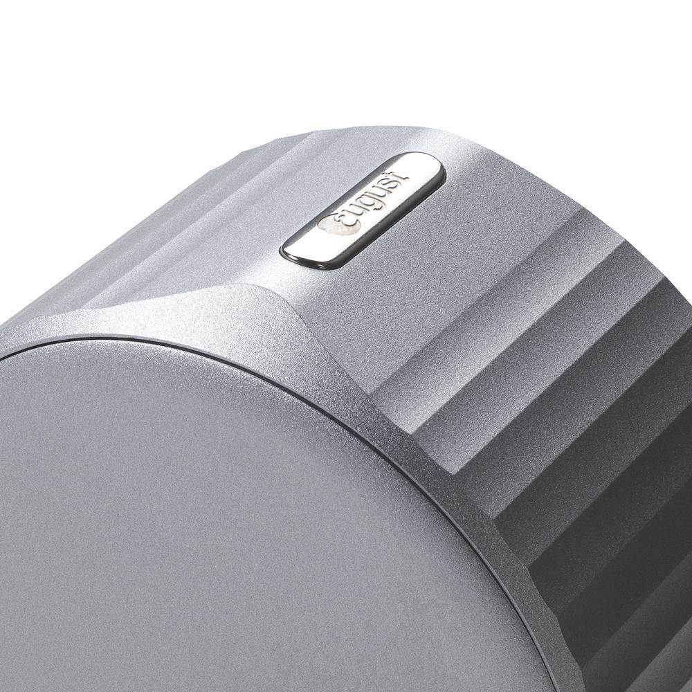 Wi-Fi Smart Lock Silver Single Cylinder Deadbolt Replacement - Super Arbor