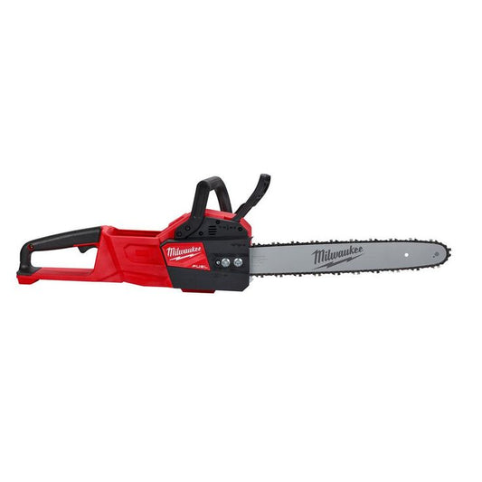 Milwaukee M18 FUEL 18-Volt Lithium-Ion Cordless Brushless String Grass Trimmer, Blower, Hedge Trimmer and Chainsaw Combo Kit