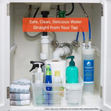 Force Field - Under the Sink 5 in. Replacement Point of Use Water Filter Capsule with Carbon
