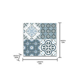 FloorPops Myriad Peel and Stick Floor Tiles, 12 in. x 12 in., 20 Tiles (20 sq. ft.)