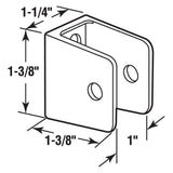 1 in. Chrome U Bracket