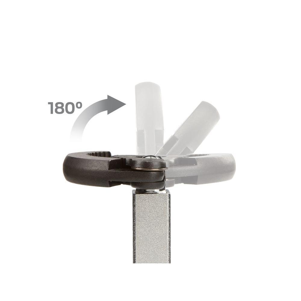 10 in. to 17 in. Telescoping 3/4 - 1-7/8 in. Basin Wrench - Super Arbor