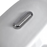 1-Piece 1.28 GPF Dual Flush High Efficiency Elongated Toilet in White, Seat Included - Super Arbor