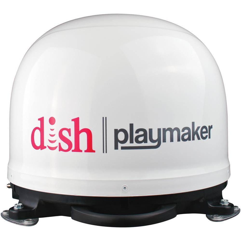 Playmaker Satellite Antenna with DISH Wally HD Receiver - Super Arbor