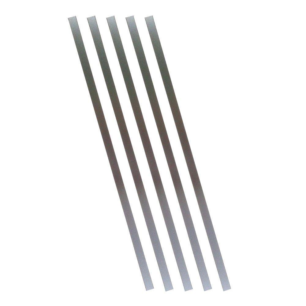 32 in. x 3/4 in. White Aluminum Square Deck Railing Baluster (5-Pack) - Super Arbor