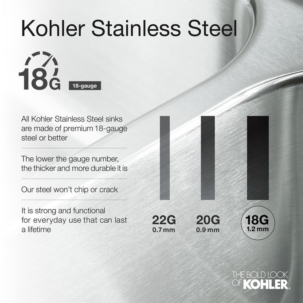 Prolific Workstation Undermount Stainless Steel 33 in. Single Bowl Kitchen Sink Kit with Accessories - Super Arbor