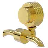 Allied Brass Venus Polished Brass Wall Mount Double Post Toilet Paper Holder