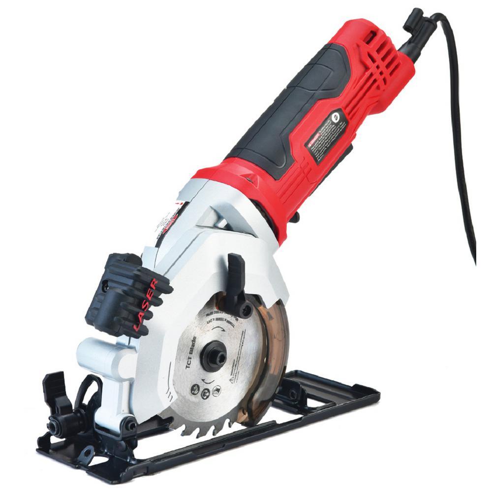 4-1/2 in. 4 Amp Electric Compact Circular Saw - Super Arbor