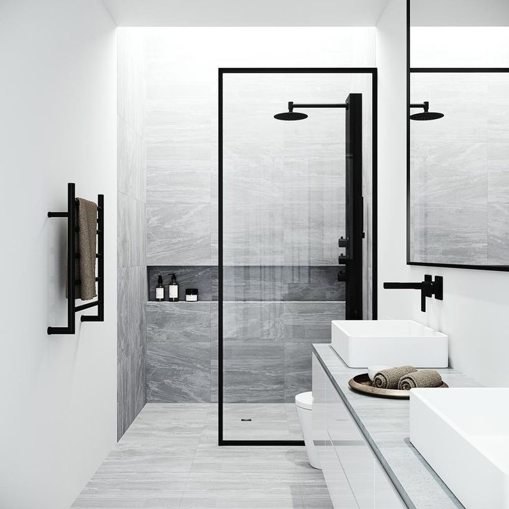 Elling-Ton 59 in. 4-Jet High Pressure Shower System with Fixed Rainhead and Handheld Dual Shower in Matte Black