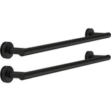 Lyndall 60 in. x 71-1/2 in. Frameless Mod Soft-Close Sliding Shower Door in Matte Black with 1/4 in. (6 mm) Clear Glass - Super Arbor