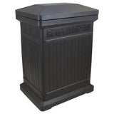 Graphite Standard Vertical Architectrual ParcelWirx Delivery Drop Box - Super Arbor