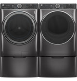 GE UltraFresh Vent System 5-cu ft Stackable Steam Cycle Front-Load Washer (Sapphire Blue) ENERGY STAR